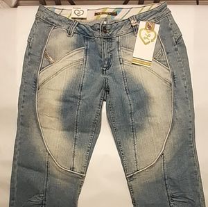 luxirie by lng size 31 capri womans jeans